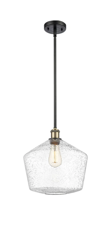 Ballston LED Mini Pendant in Black Antique Brass (405|516-1S-BAB-G654-12-LED)