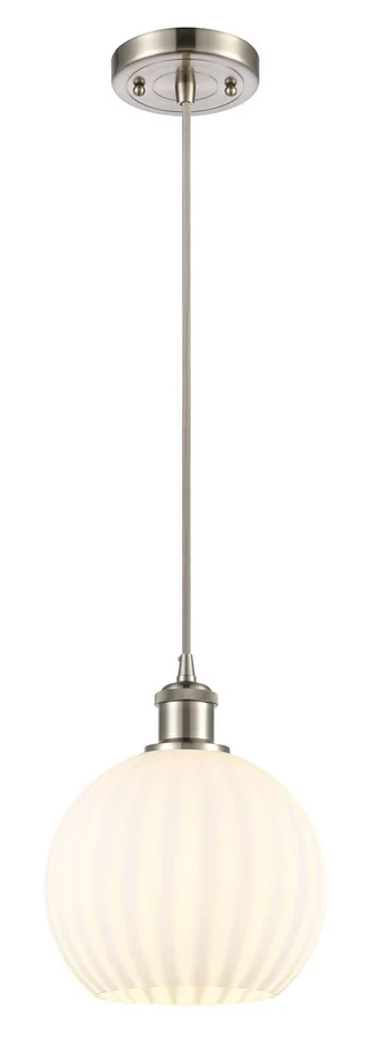 Ballston LED Mini Pendant in Matte Black (405|516-1P-BK-G1215-8-LED)