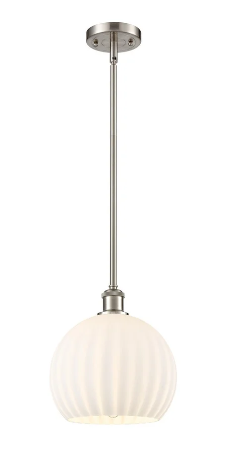 Ballston LED Mini Pendant in Matte Black (405|516-1S-BK-G1215-10-LED)
