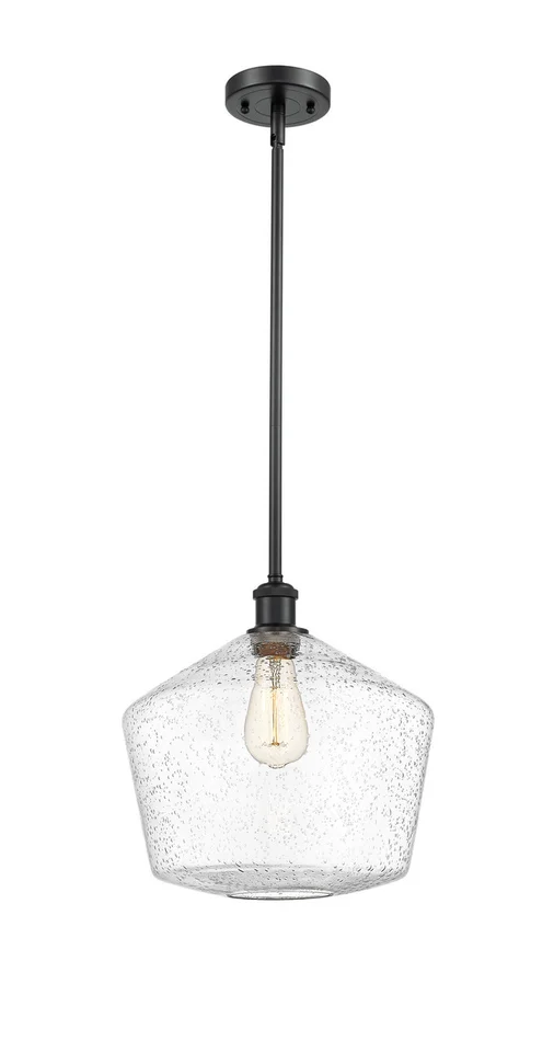 Ballston LED Mini Pendant in Matte Black (405|516-1S-BK-G654-12-LED)