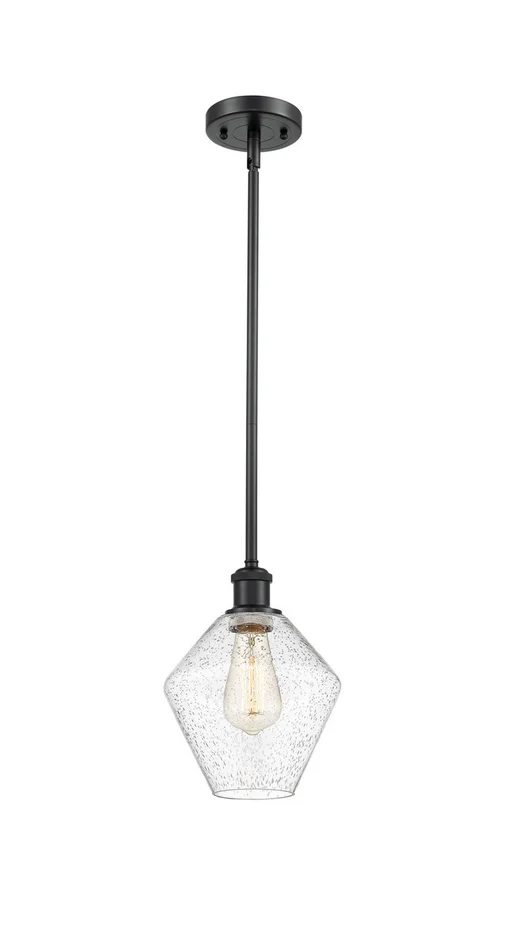 Ballston LED Mini Pendant in Matte Black (405|516-1S-BK-G654-8-LED)