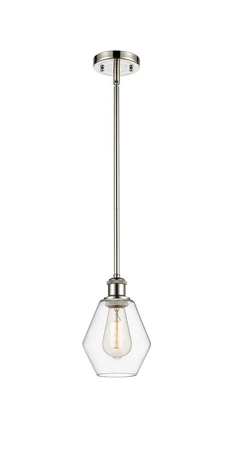 Ballston LED Mini Pendant in Polished Nickel (405|516-1S-PN-G652-6-LED)