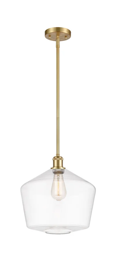 Ballston LED Mini Pendant in Satin Gold (405|516-1S-SG-G652-12-LED)