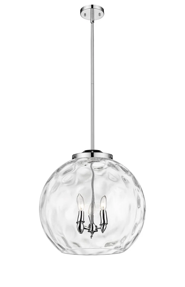 Ballston LED Pendant in Polished Chrome (405|221-3S-PC-G1215-18-LED)