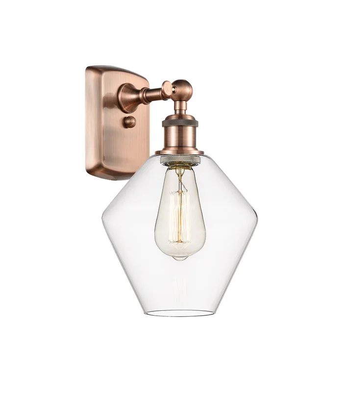 Ballston LED Wall Sconce in Antique Copper (405|516-1W-AC-G652-8-LED)