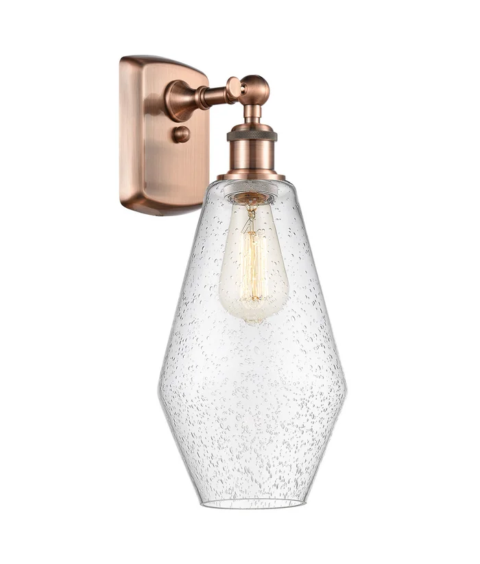 Ballston LED Wall Sconce in Antique Copper (405|516-1W-AC-G654-7-LED)
