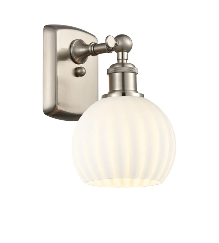 Ballston LED Wall Sconce in Brushed Satin Nickel (405|516-1W-SN-G1215-6-LED)