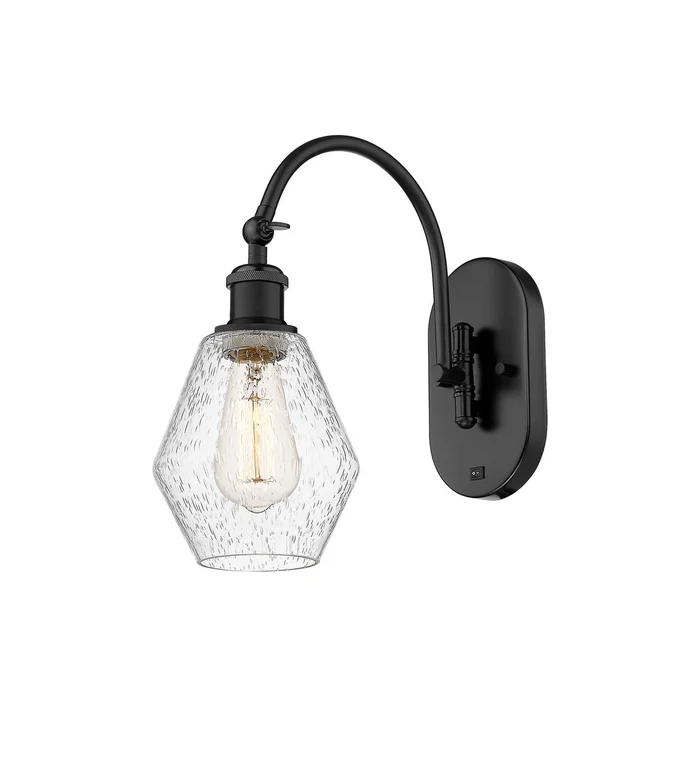 Ballston LED Wall Sconce in Matte Black (405|518-1W-BK-G654-6-LED)