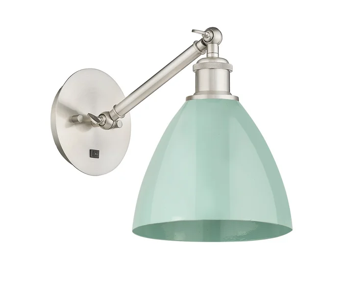 Ballston LED Wall Sconce in Polished Chrome (405|317-1W-PC-MBD-75-PC-LED)