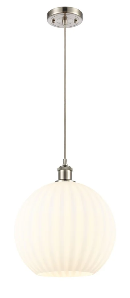 Ballston One Light Mini Pendant in Brushed Brass (405|516-1P-BB-G1215-12)