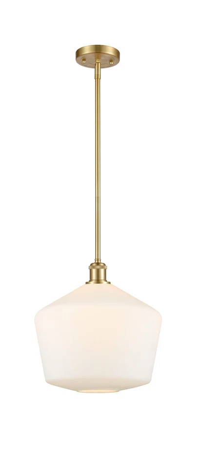 Ballston One Light Mini Pendant in Satin Gold (405|516-1S-SG-G651-12)