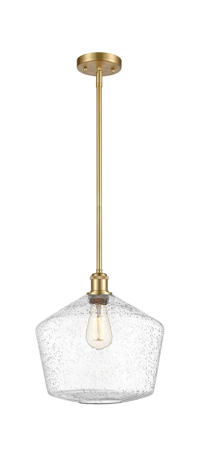 Ballston One Light Mini Pendant in Satin Gold (405|516-1S-SG-G654-12)