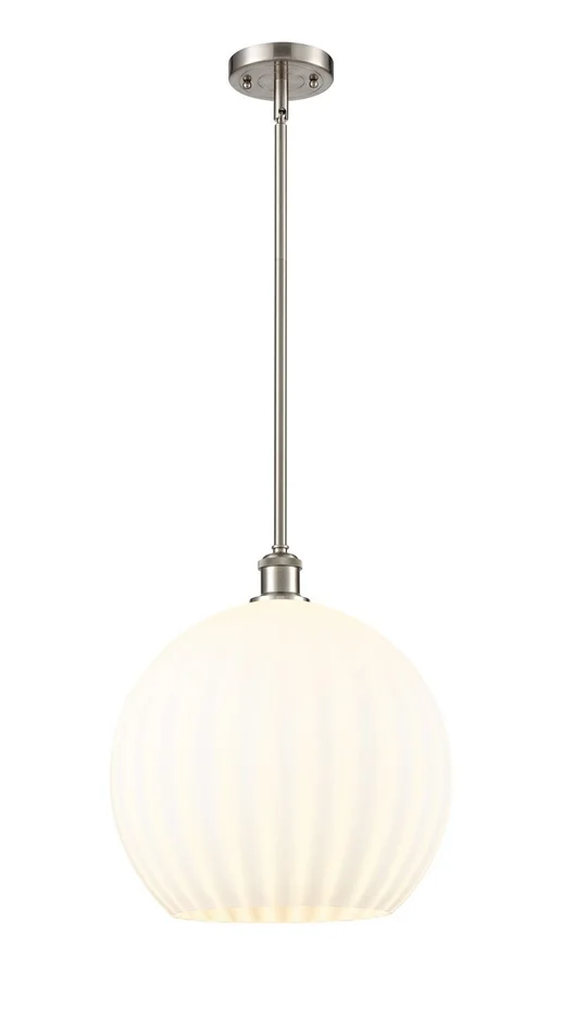 Ballston One Light Pendant in Antique Brass (405|516-1S-AB-G1215-14)