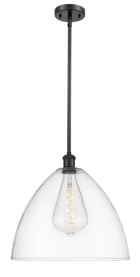 Ballston One Light Pendant in Satin Gold (405|516-1S-SG-GBD-162)