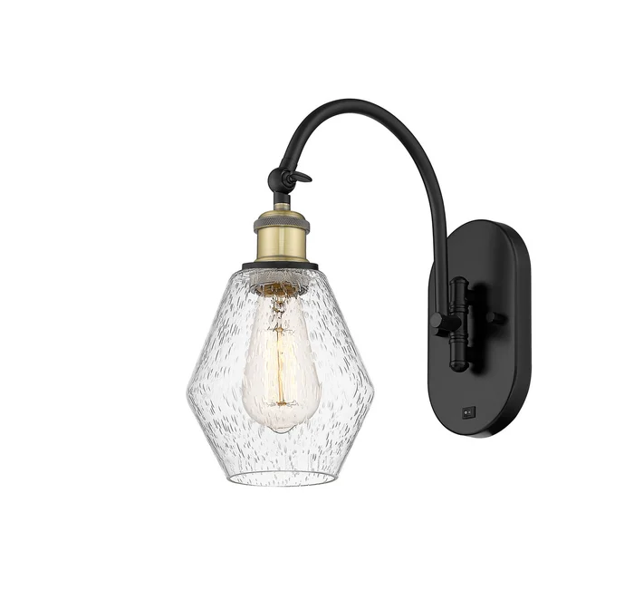 Ballston One Light Wall Sconce in Black Antique Brass (405|518-1W-BAB-G654-6)