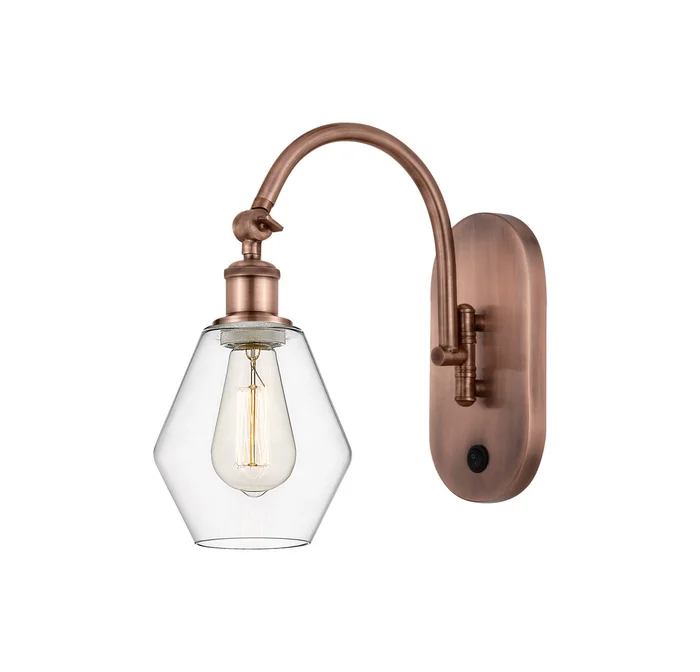 Ballston One Light Wall Sconce in Brushed Brass (405|518-1W-BB-G651-6)