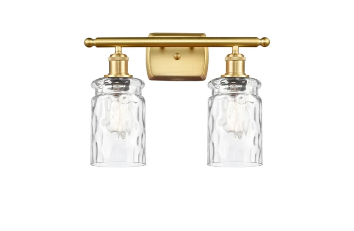 Ballston Two Light Bath Vanity in Satin Gold (405|516-2W-SG-G352)