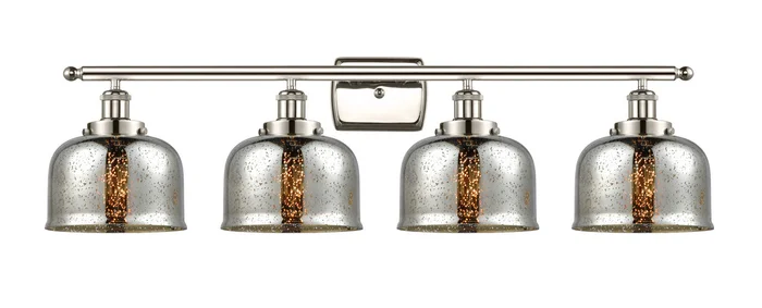 Ballston Urban Four Light Bath Vanity in Polished Nickel (405|916-4W-PN-G78)