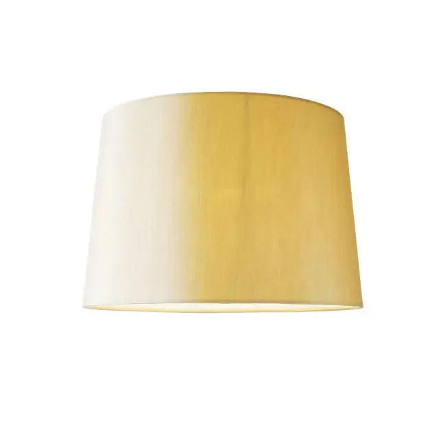 Balthazar 38cm Gold Faux Silk Tapered Drum Shade Only