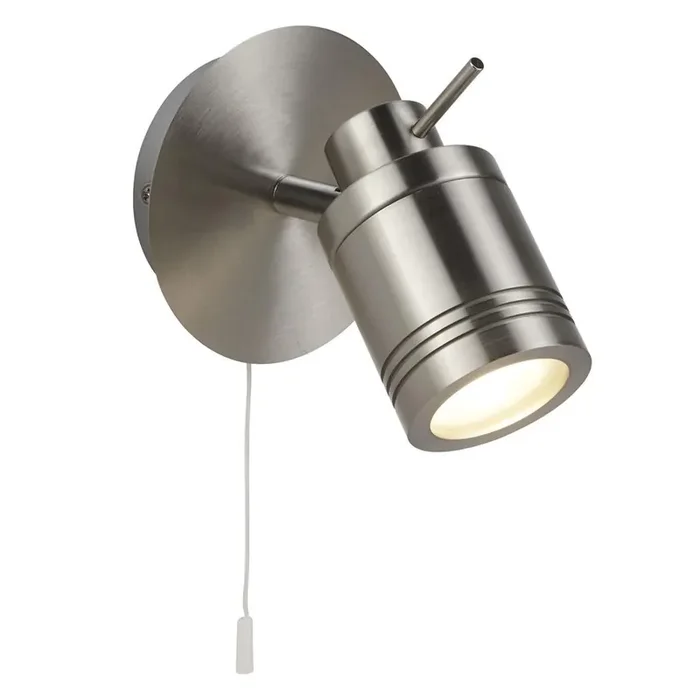 Bathroom Spotlight- Satin Silver IP44 (0483SAM6601SS)