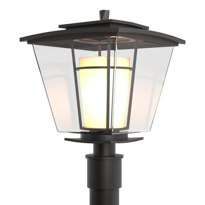 Beacon Hall One Light Outdoor Post Mount in Coastal Oil Rubbed Bronze (39|344820-SKT-14-ZU0287)