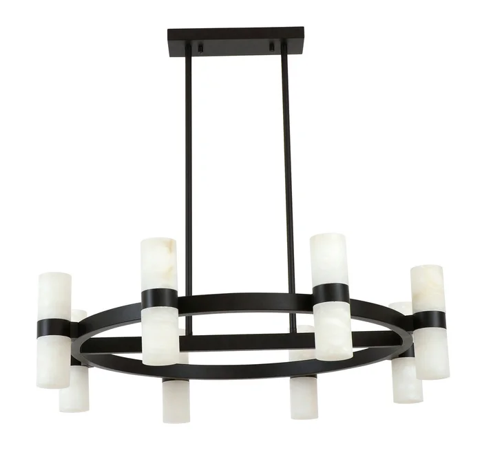 Beacon Lighting 03929001 Luella 16 Light Pendant, Black