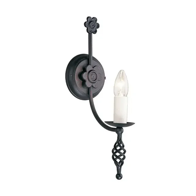 Belfry Black Wall Light