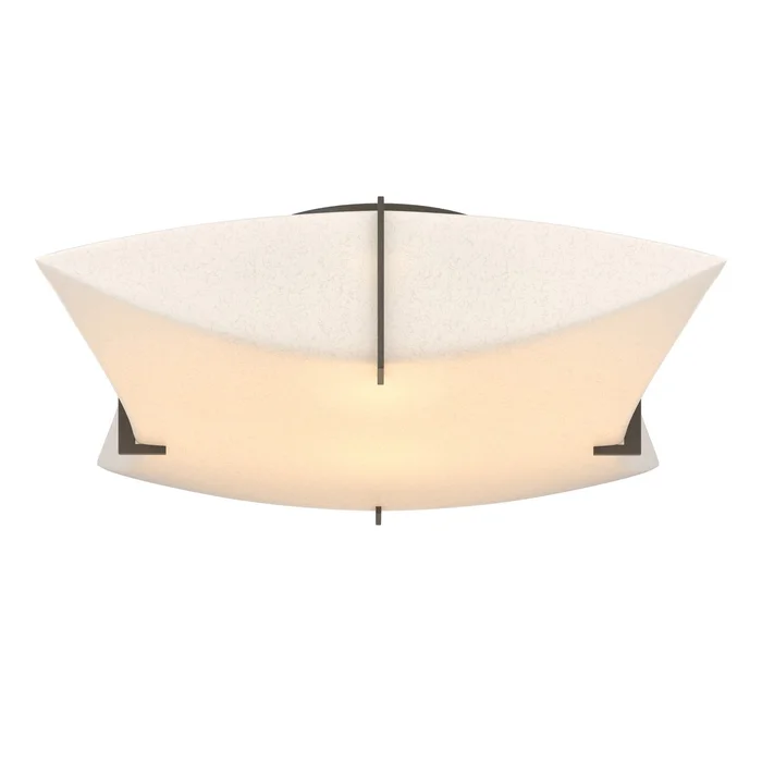 Bento Two Light Semi-Flush Mount in Dark Smoke (39|126620-SKT-07-SH1999)