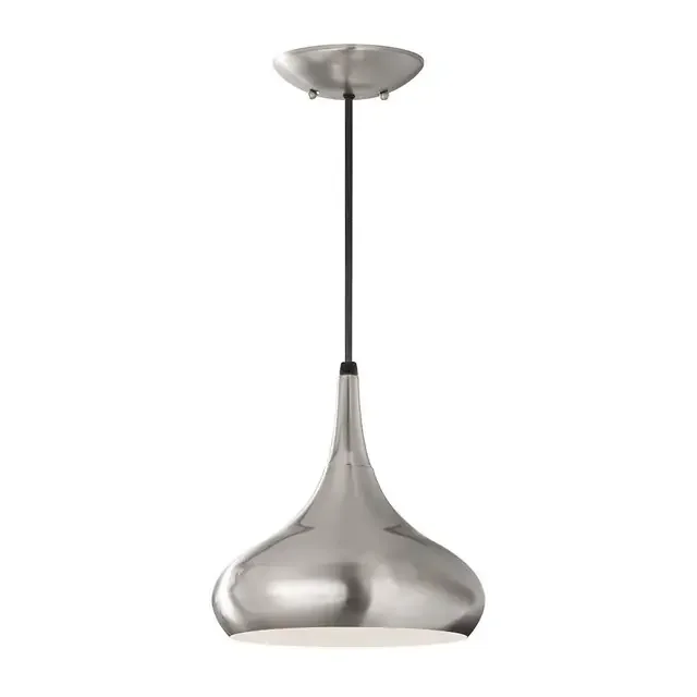Beso Brushed Steel Pendant Light