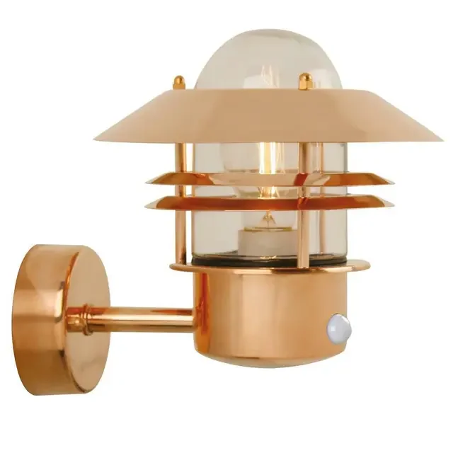 Blokhus Sensor Copper IP54 Wall Light
