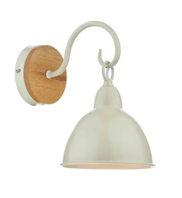 Blyton 1 Light with Painted Metal Shade Wall Bracket