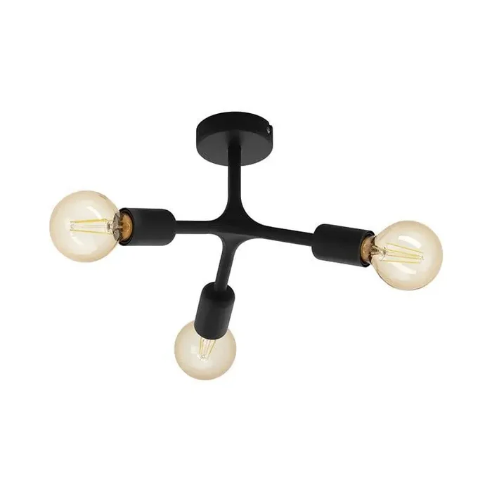 Bocadella 1 3 Light Semi Flush Ceiling Fitting