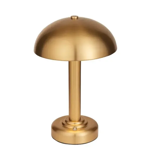 Bridport Warm Brass Rechargeable LED Table Lamp