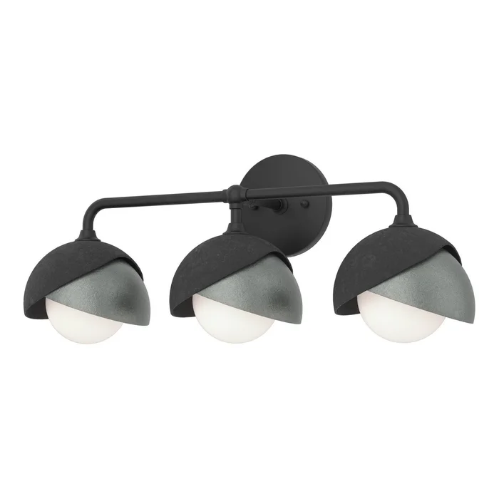 Brooklyn Three Light Bath Sconce in Black (39|201375-SKT-10-82-GG0711)