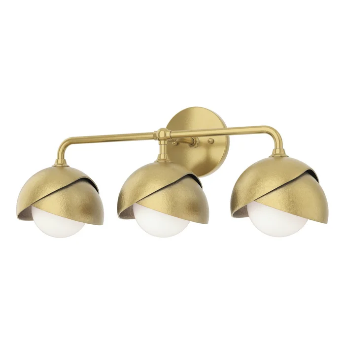 Brooklyn Three Light Bath Sconce in Modern Brass (39|201375-SKT-86-86-GG0711)