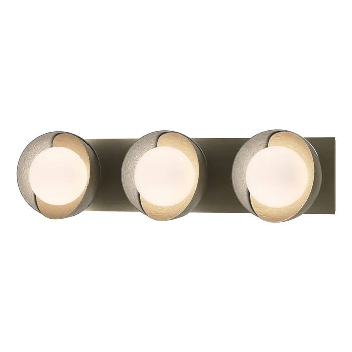 Brooklyn Three Light Bath Sconce in Soft Gold (39|201378-SKT-84-82-GG0711)