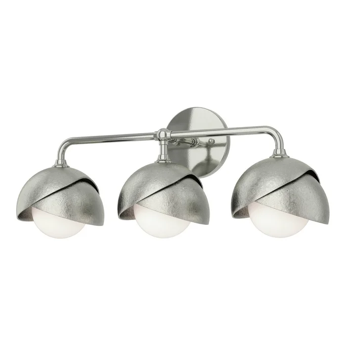 Brooklyn Three Light Bath Sconce in Sterling (39|201375-SKT-85-85-GG0711)