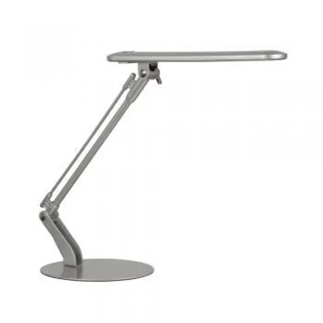 Broome Silver Adjustable LED Table Lamp
