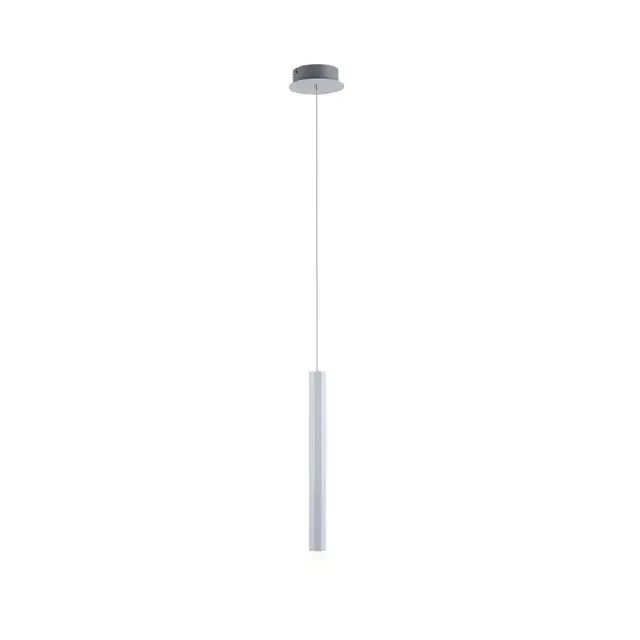 Bruno Aluminium LED Single Pendant Light