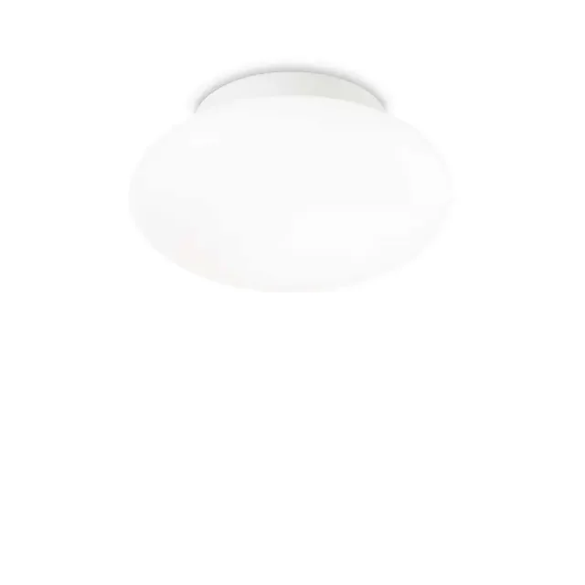 Bubble PL1 White with Acrylic Diffuser IP44 Ceiling and Wall Light