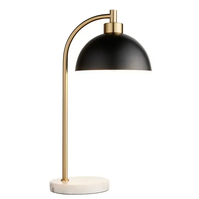 Buchanan Brass and Matt Black Shade Table Lamp