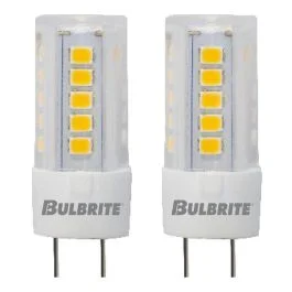 Bulbrite 862142 LED4G4/30K/12-2PK 4.5W LED G4 3000K 12V 2PK