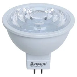 Bulbrite 862679 LED7MR16FL35/75/827/D-3PK 7W LED MR16 2700K FLOOD DIMMABLE 80CRI 12V-3PK