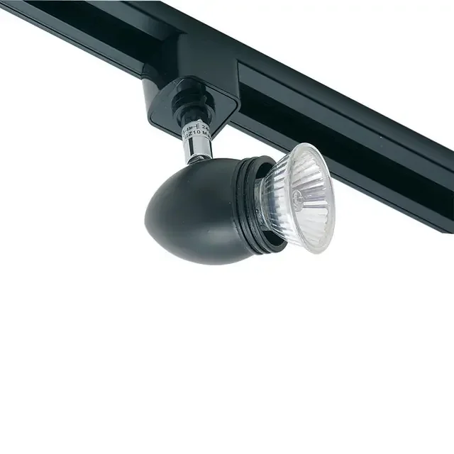 Bullet Black Adjustable Track Spotlight