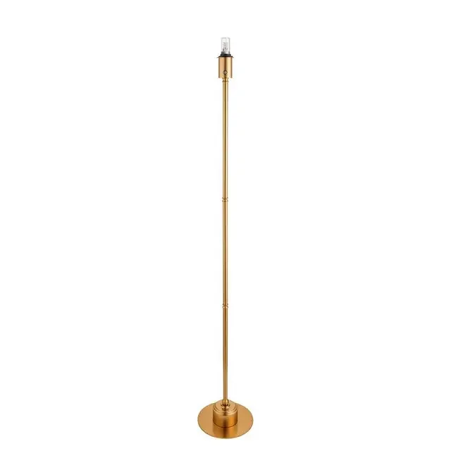 Burley Brushed Aged Brass Base Only Rechargeable LED Floor Lamp