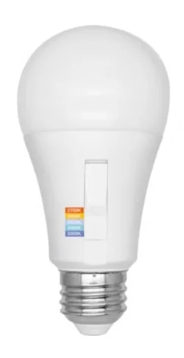 CA EnVisionLED LED-A19-9W-5CCT – A Bulb Series: 5-CCT LED Bulbs – 9W A19 – 5-CCT 27/30/35/40/50K – E26 Base – 60W Equal