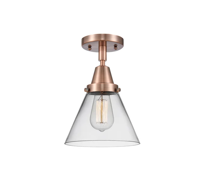 Caden LED Flush Mount in Antique Copper (405|447-1C-AC-G42-LED)