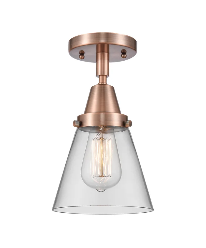 Caden LED Flush Mount in Antique Copper (405|447-1C-AC-G62-LED)