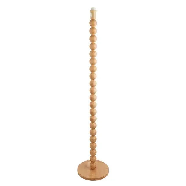 Cane Natural Bamboo Base Only Floor Lamp