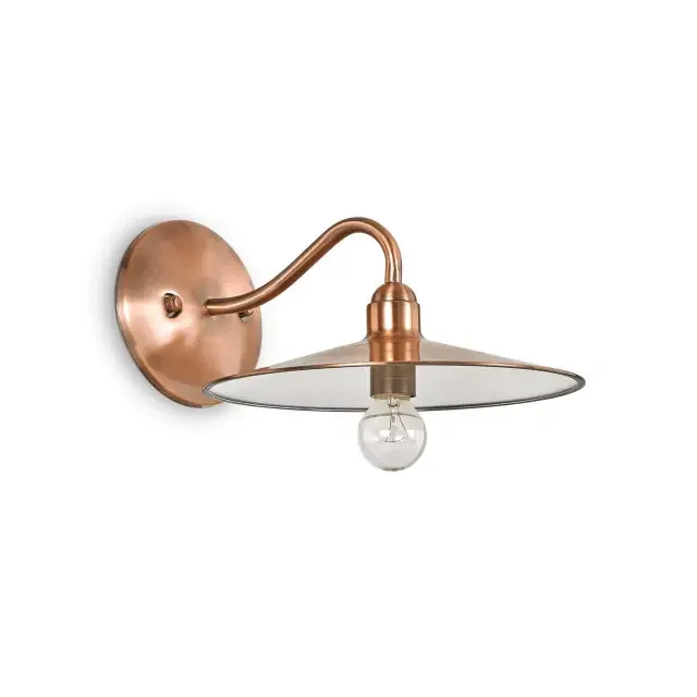 Cantina AP1 Copper Plate Wall Light